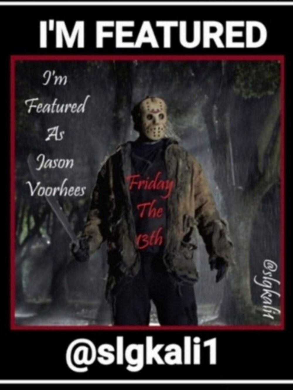 I am Featured🎃🔪🎃🔪🎃🔪
